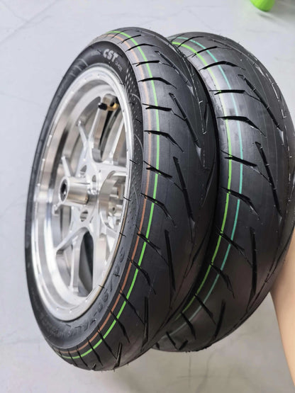 CNC Chrome Tuttio/Yozma Supermoto Set