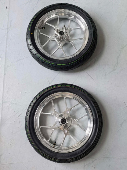 CNC Chrome Tuttio/Yozma Supermoto Set