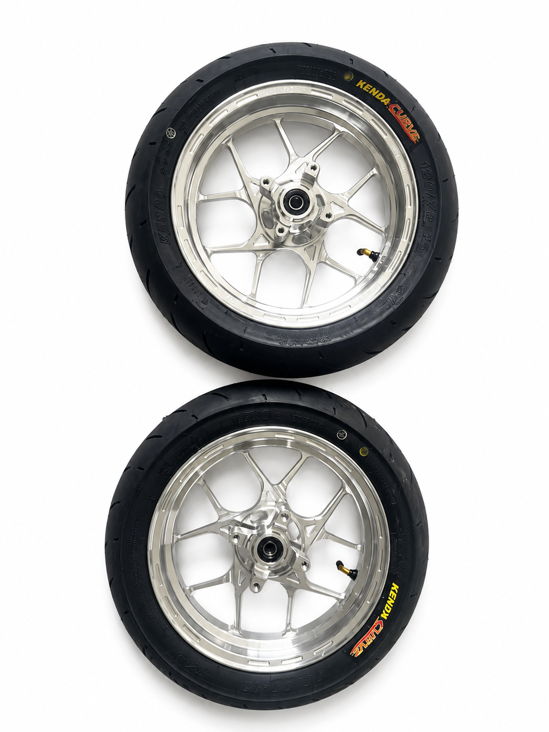 CNC Chrome Tuttio/Yozma Supermoto Set
