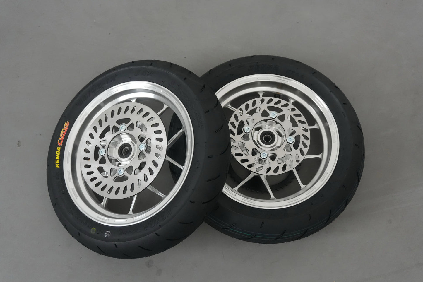 CNC Chrome Tuttio/Yozma Supermoto Set