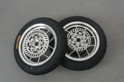 CNC Chrome Tuttio/Yozma Supermoto Set